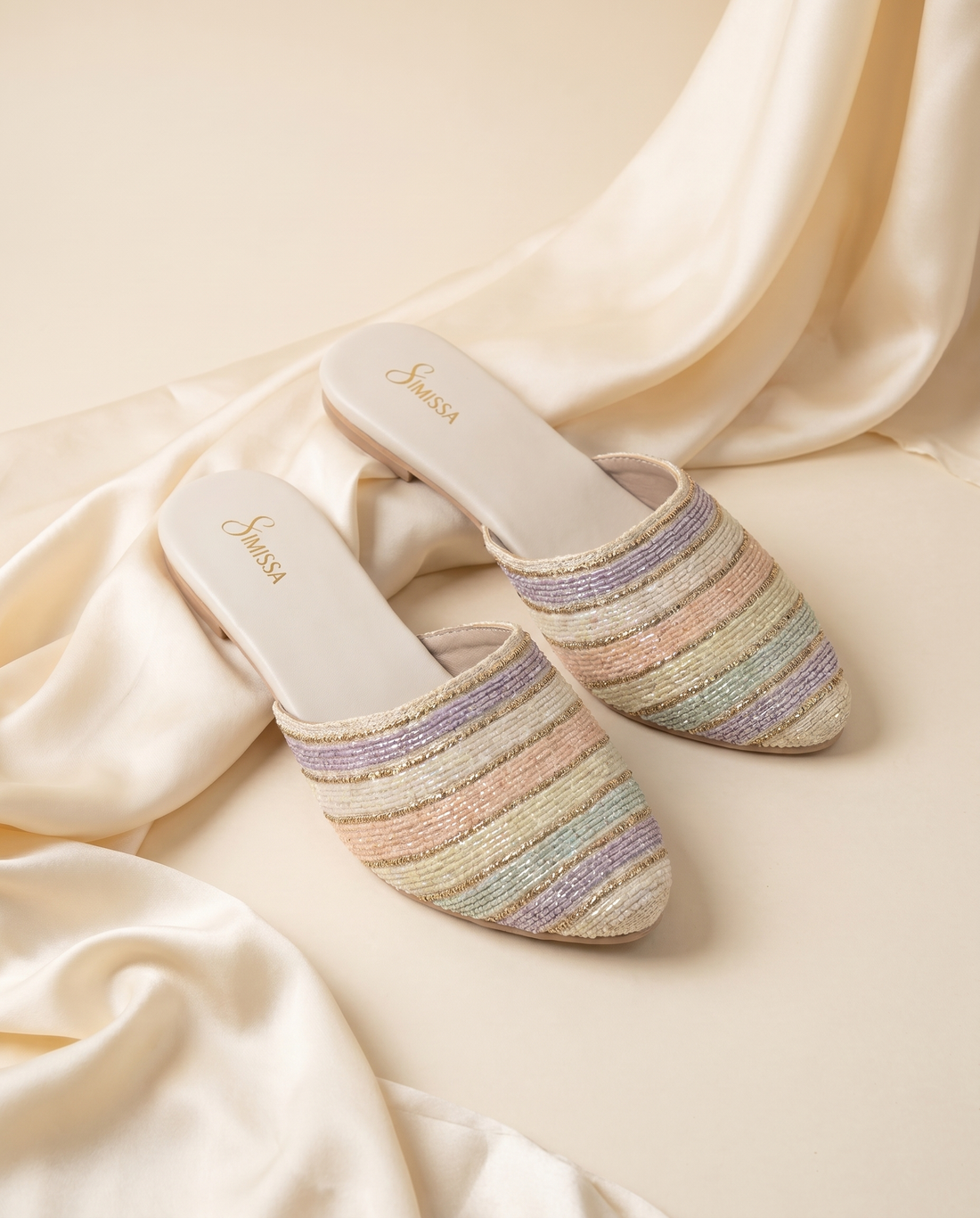 Mules pastel Aurore
